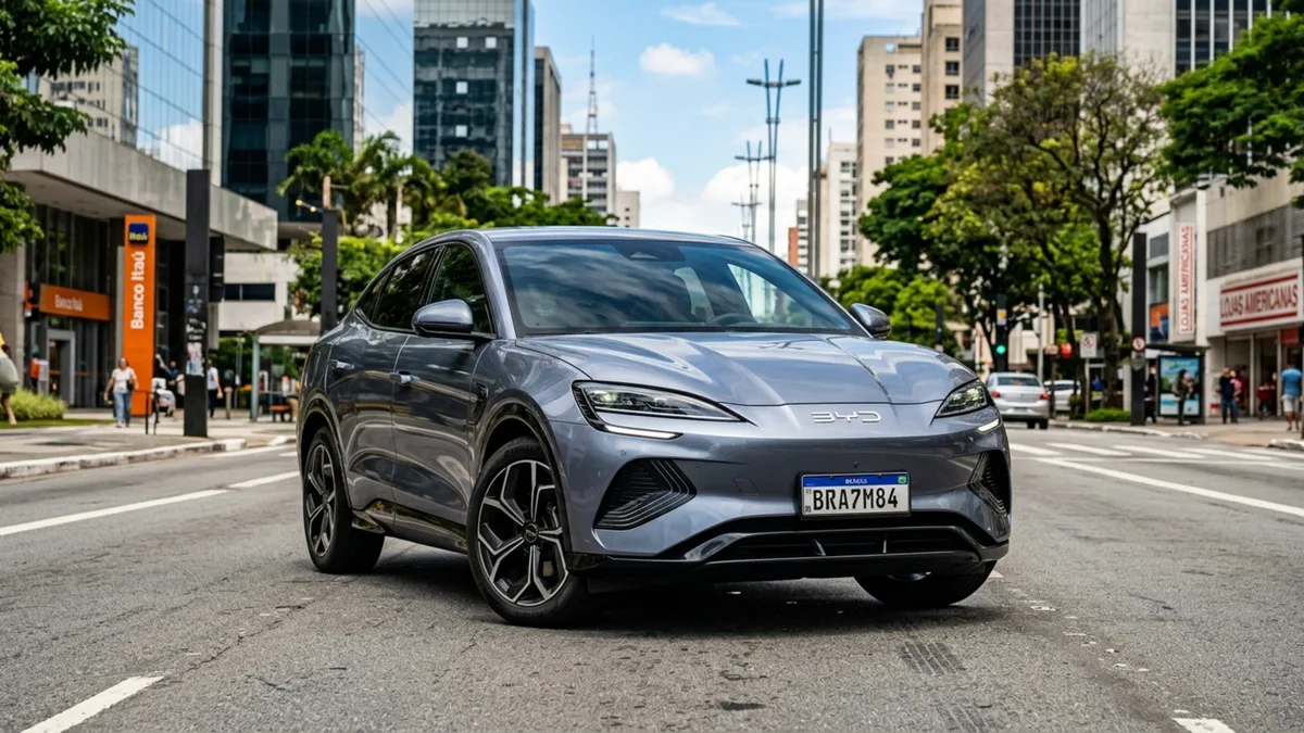 BYD coloca absurdos 531 cv em SUV elétrico que vai de 0 a 100 km/h em 4,5 segundos e roda até 360 km sem gasolina