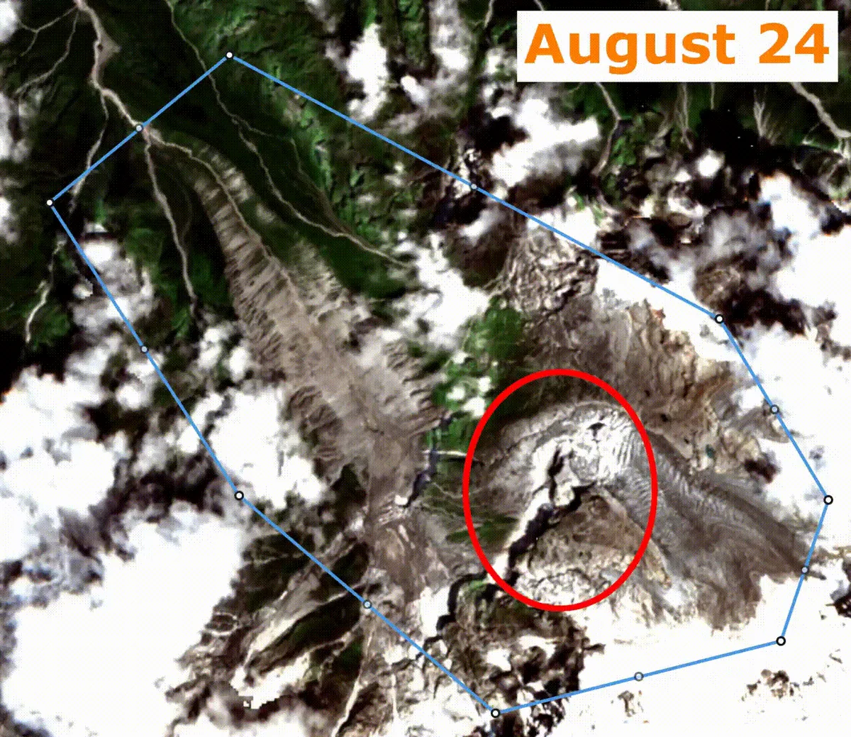 Novas imagens de satélite mostram extensão do colapso de geleira no Nepal; veja