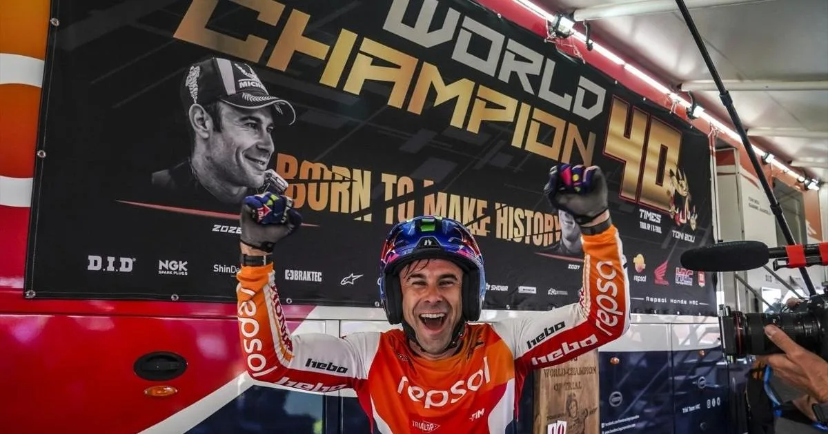 Cuando ganar se convierte en costumbre: Toni Bou alcanza los 40 títulos internacionales en trial