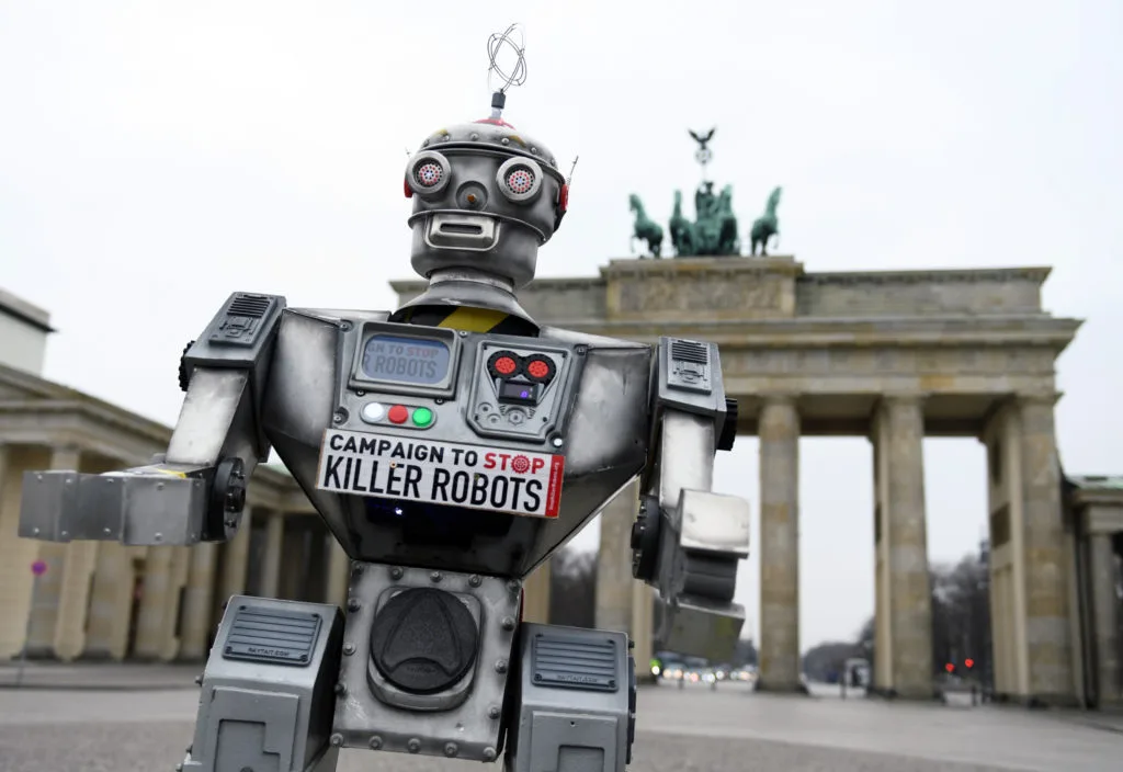 UN and Red Cross step up call for international rules on 'killer robot' weapons systems