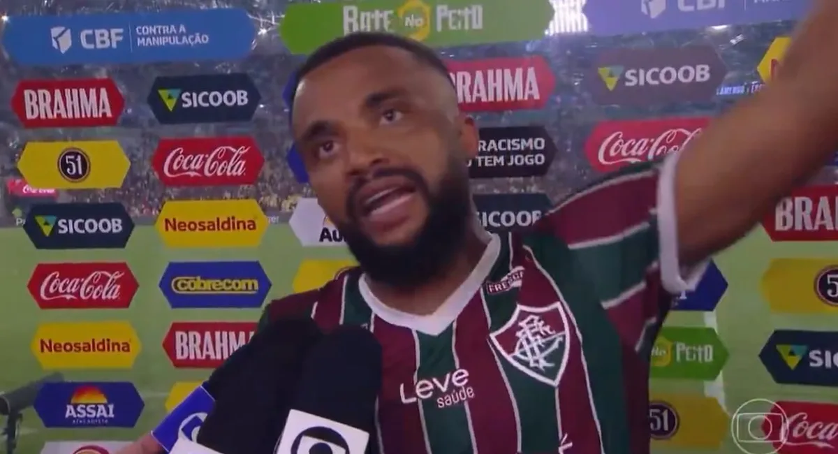 El capitán de Fluminense estalló contra el arbitraje tras perder el clásico