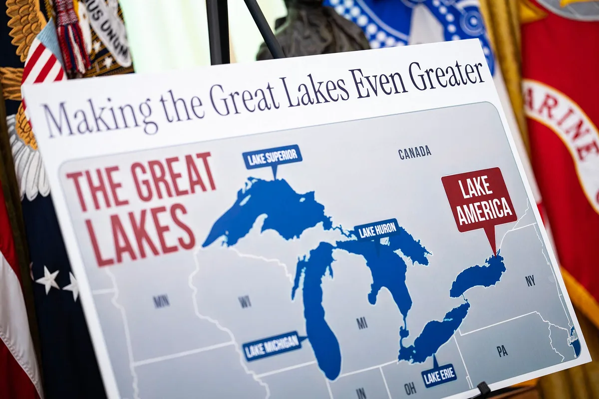 États-Unis : Trump signe un décret renommant le lac Ontario en « lac d’Amérique »