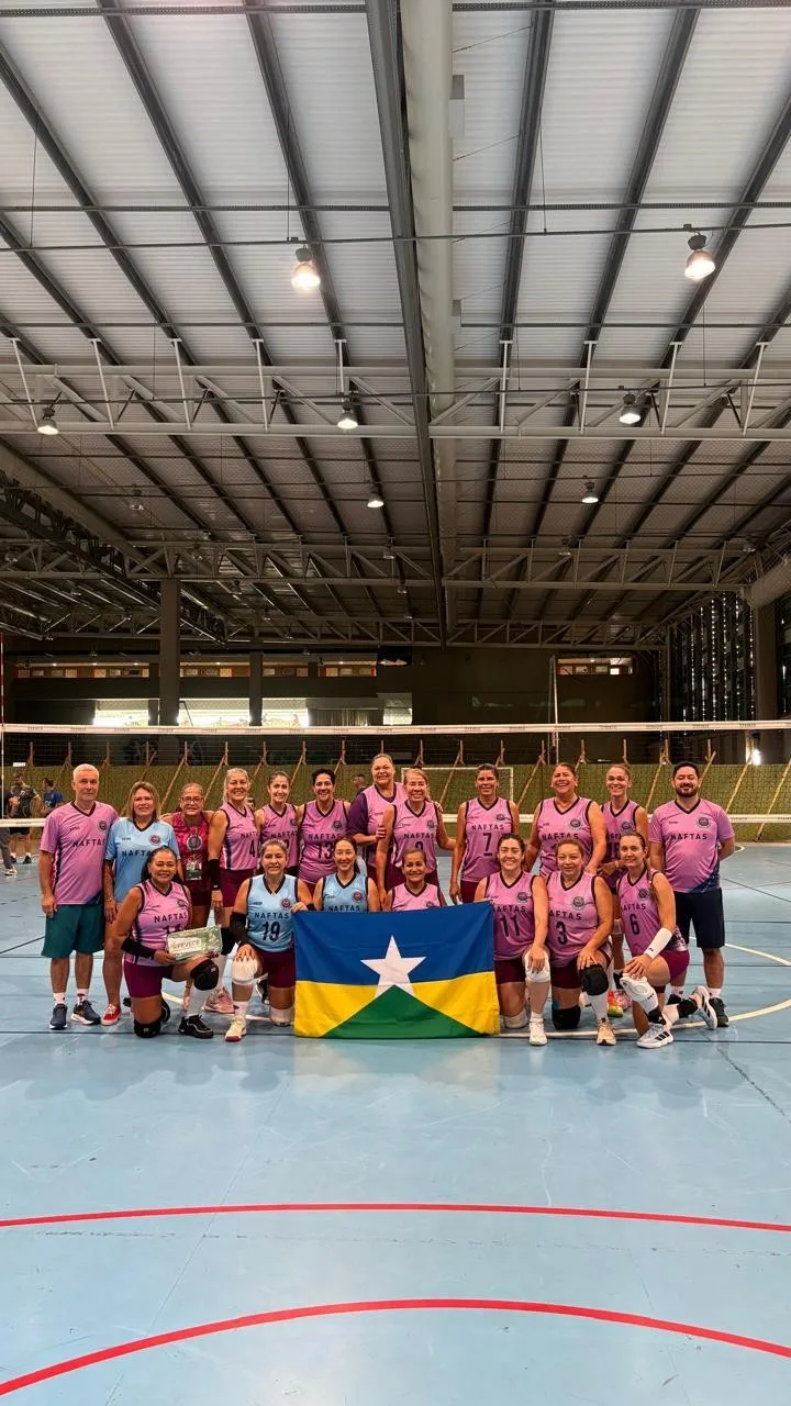 Após conquista prata em Fortaleza, time de vôlei master de RO mira 2027: "Algumas paixões não ficam velhas"