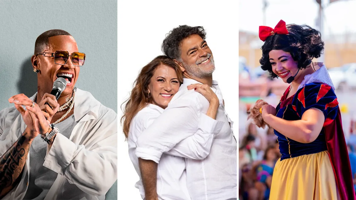 Fim de semana no ES tem Vital, Eduardo Moscovis, show gratuito de Josyara e programação de Dia das Crianças