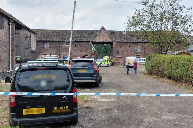 Two men die after plunging into silage tank as police race to Cheshire farm
