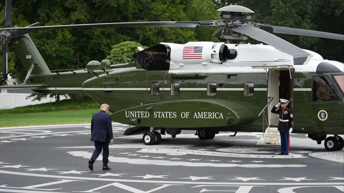 Donald Trump built a US$5 million White House helipad. Don’t expect Xi Jinping to use it