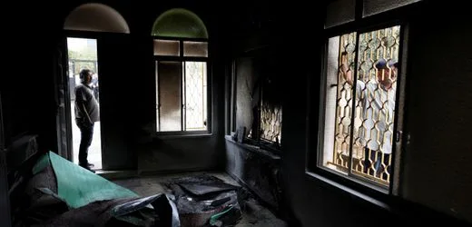Israel: Siedler setzen offenbar Moschee im Westjordanland in Brand