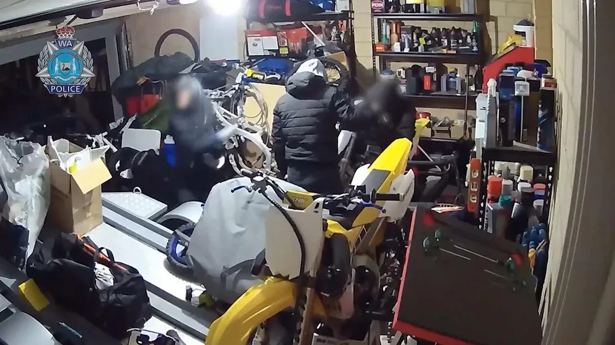 Perth police reveal spike in motorcycle thefts linked to online marketplaces after mum confronts alleged intruders