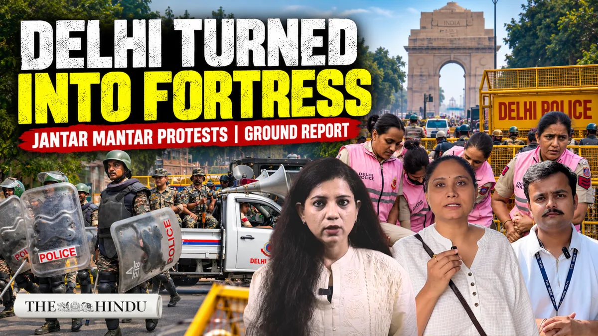 Protests in Delhi: Barricades, Internet Curbs and Detentions Mark Road to Jantar Mantar