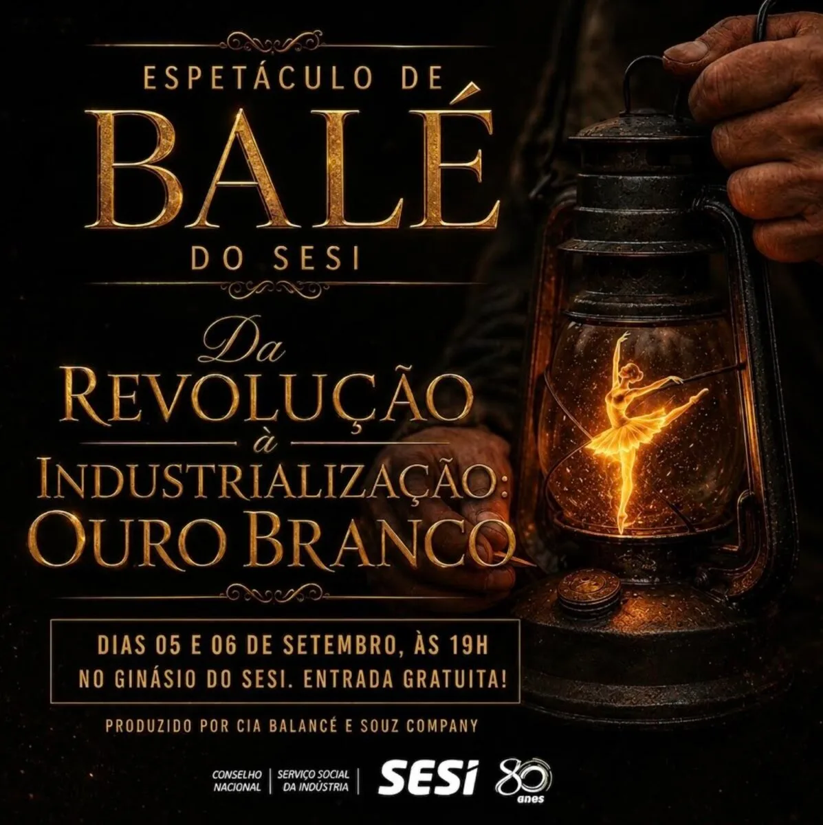 SESI/AC apresenta espetáculo de balé que transforma história da Amazônia em dança