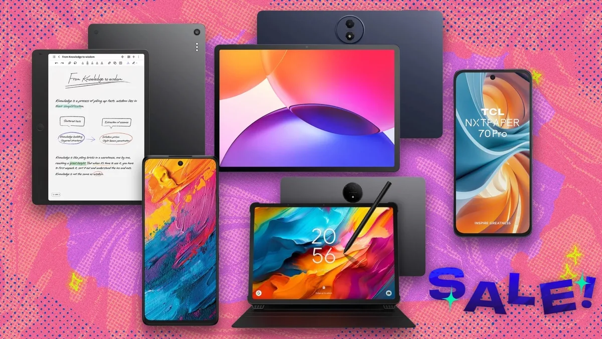 TCLs Back to School sale cuts NXTPAPER tablet and phone prices by up to 30% — heres whats on sale