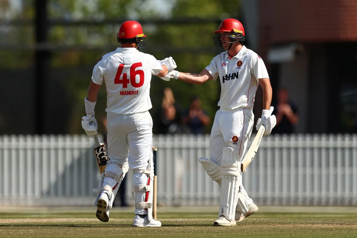 South Australia have innings victory in sight after Manenti, McFadyen maiden tons