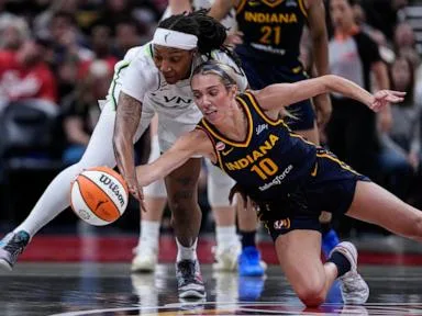 Caitlin Clark and Kelsey Mitchell help Fever keep home-court hope alive with 96-77 win over Lynx