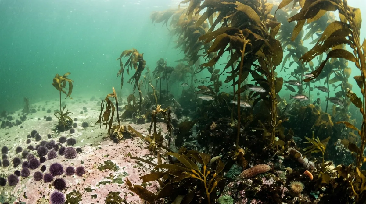 Restaurar florestas de algas não acompanha a velocidade das perdas e pesquisadores alertam contra atalho climático