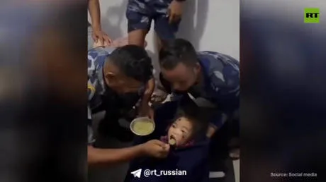 WATCH six-year-old girl rescued after being trapped under rubble in Nepal floods
