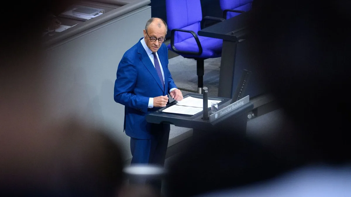 Bundestag: Merz gibt Regierungserklärung zum EU-Gipfel ab