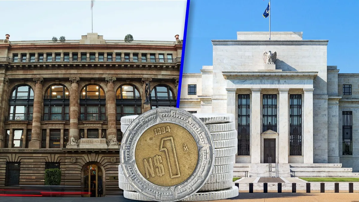 ¿Qué es el diferencial de tasas y por qué hizo que el peso ‘metiera reversa’ ante el dólar?