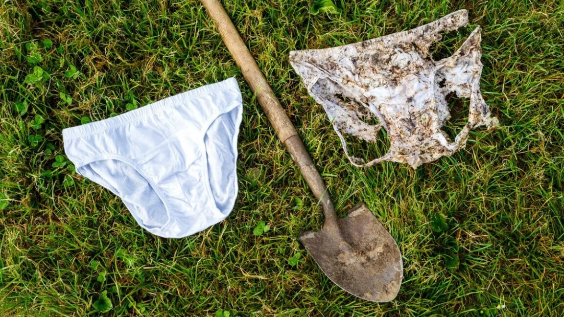 Why did 1,000 world citizens bury their underpants?
