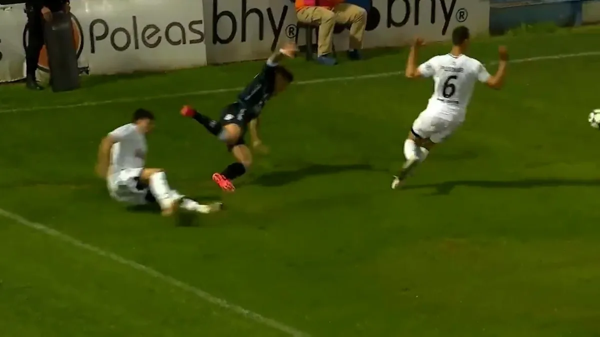 El penal a los 23 segundos del partido entre Quilmes y Atlético Rafaela que es uno de los más rápidos del fútbol argentino