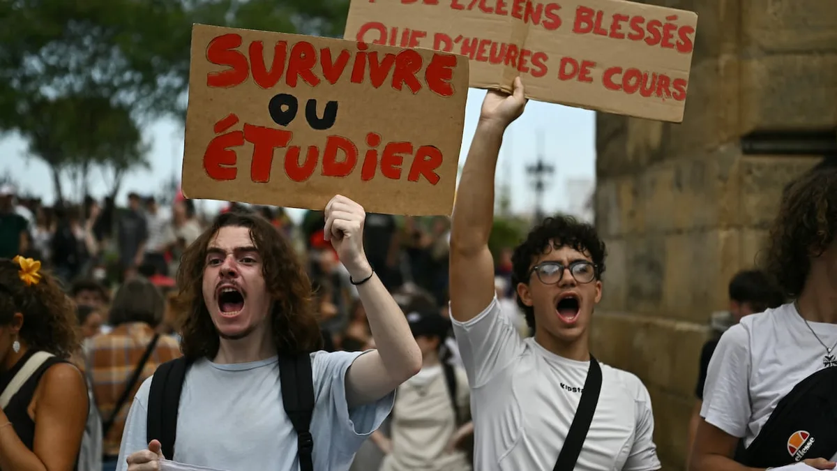 Why more than 250,000 people have joined student-led protests in France
