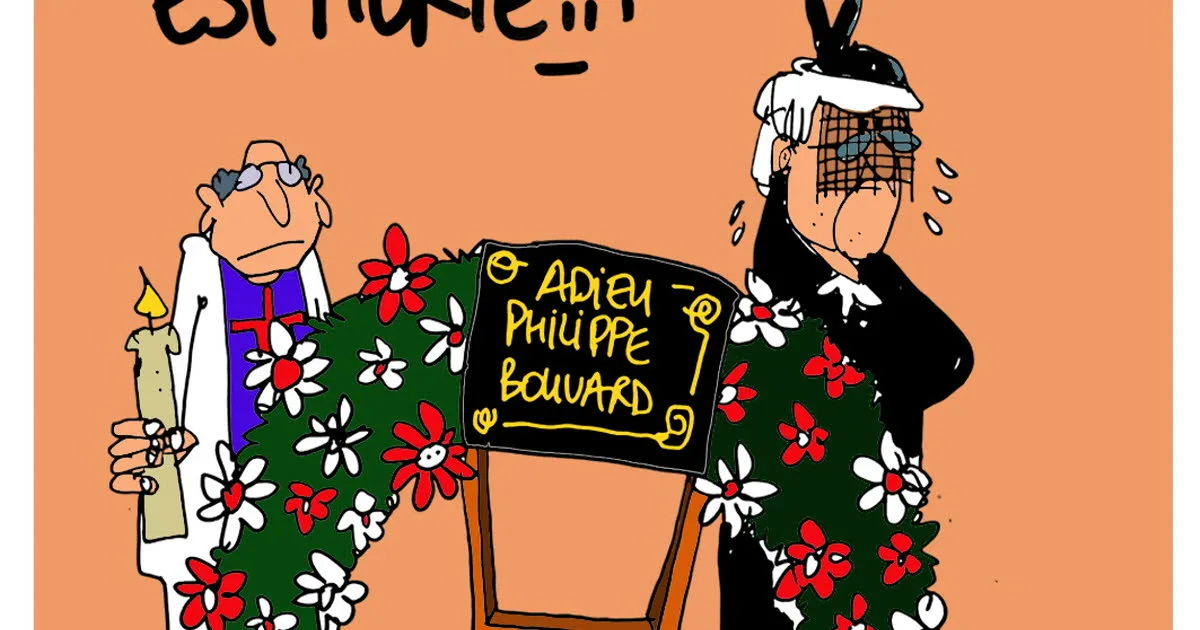 Humour. Le dessin du jour : Philippe Bouvard, une « Grosse Tête » est morte