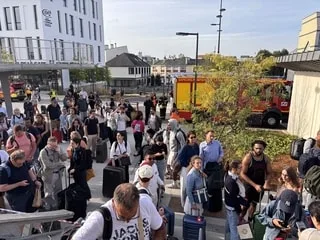 La gare de Laval évacuée après un départ de feu dans un TGV en direction de la Bretagne, 782 personnes en attente