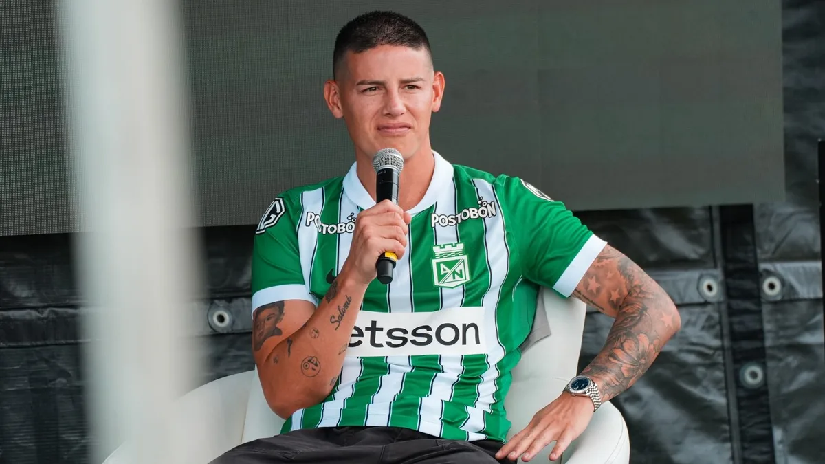 “Marca la diferencia”: La calurosa bienvenida de Rodallega a James Rodríguez tras su llegada a Nacional
