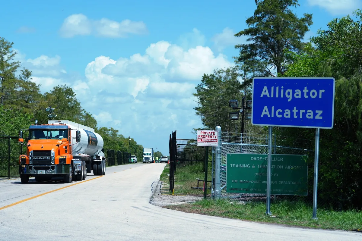 Alligator Alcatraz detainees were put in small cages, DHS watchdog report finds