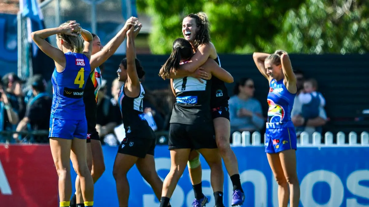 AFLW 2026: Port Adelaide’s desperate defence denies West Coast Eagles fifth straight win