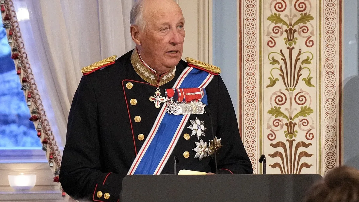 Morreu o Rei da Noruega. Harald V tinha 89 anos