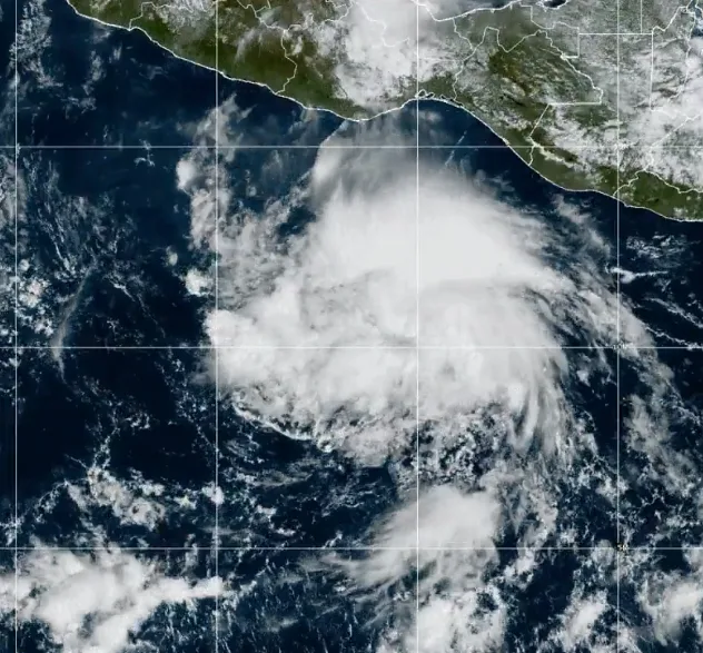 Se forma la Depresión Tropical Veintiuno-E en el Océano Pacífico