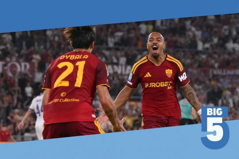 Podcast « Big 5 » - Avec Donyell Malen et Paulo Dybala en feu, jusqu'où peut aller l'AS Rome ?