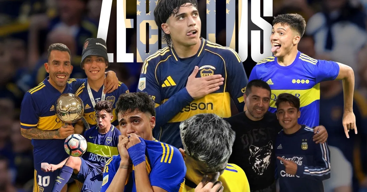 Del Changuito a Chango: los momentos clave de la carrera de Exequiel Zeballos en Boca