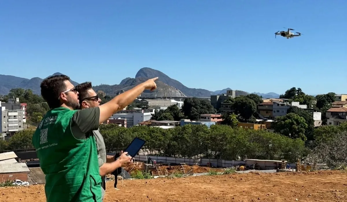 Drones vão flagrar obras irregulares e invasões de áreas públicas em Cariacica