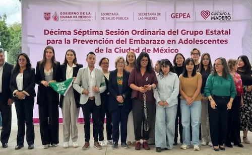 Secretaría de Mujeres lleva acciones para prevenir embarazo adolescente en CDMX; estrategia se aplica en seis alcaldías