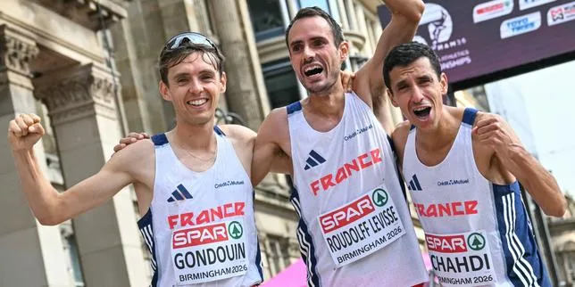 Euro d’athlétisme : la France décroche sa neuvième médaille, avec le bronze par équipes remporté par les marathoniens