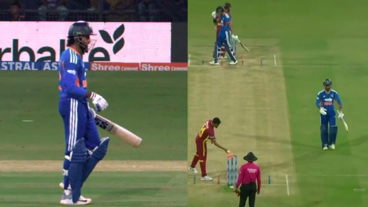 Watch: Tilak Varma suffers brain fade at wrong moment, falls to bizarre run-out