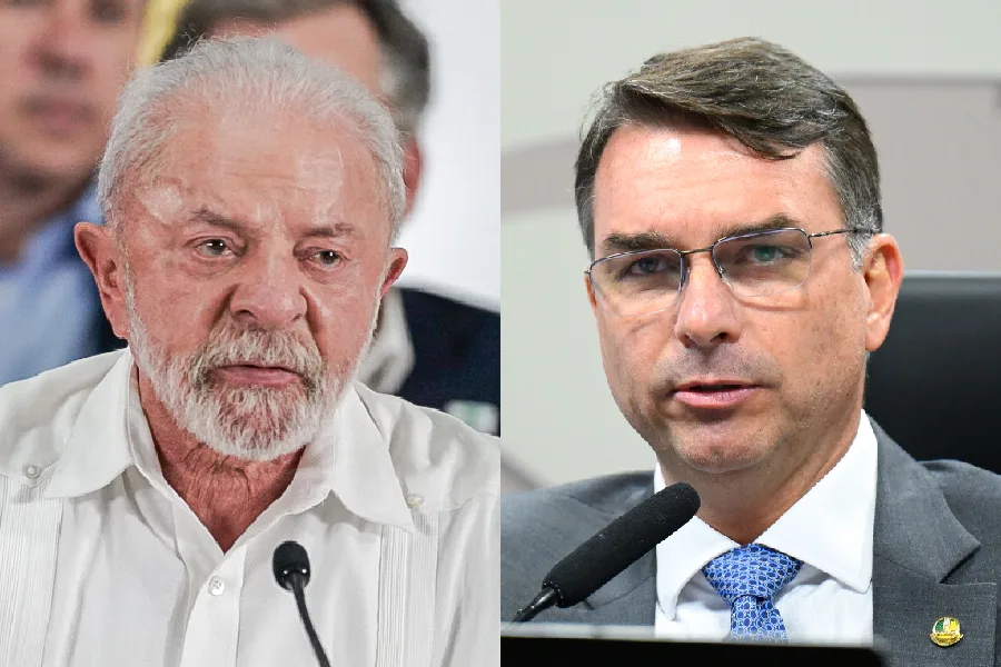 Os números de Lula e Flávio nos dois maiores colégios eleitorais, segundo nova pesquisa