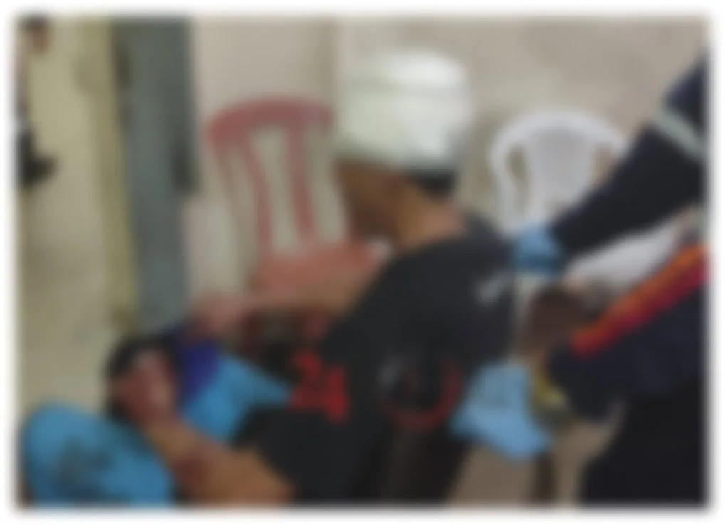 Homem é atingido por tijolo e leva chutes durante briga no bairro Conquista