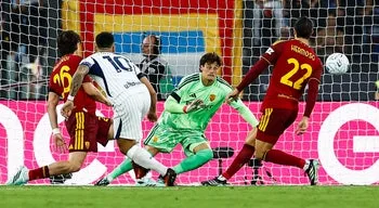 Terceira recuperação seguida do Inter Milão resulta em empate em Roma