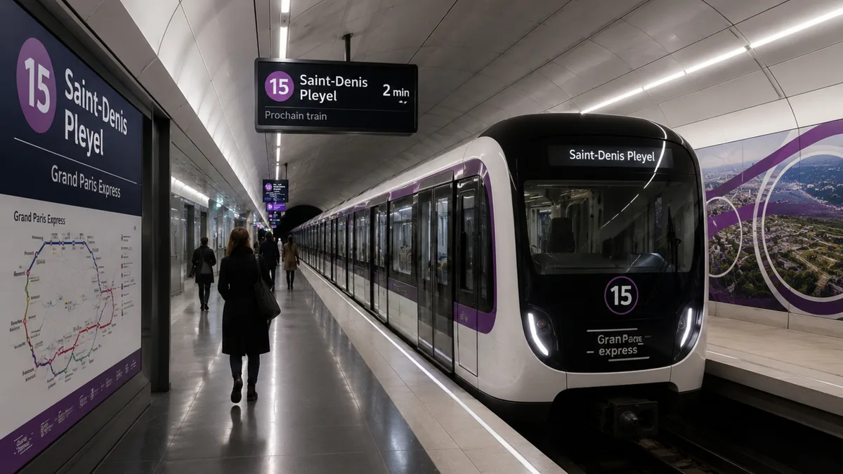 Megaobra de 200 km de metrô está abrindo 68 novas estações ao redor de Paris para transportar cerca de 3 milhões de passageiros todos os dias
