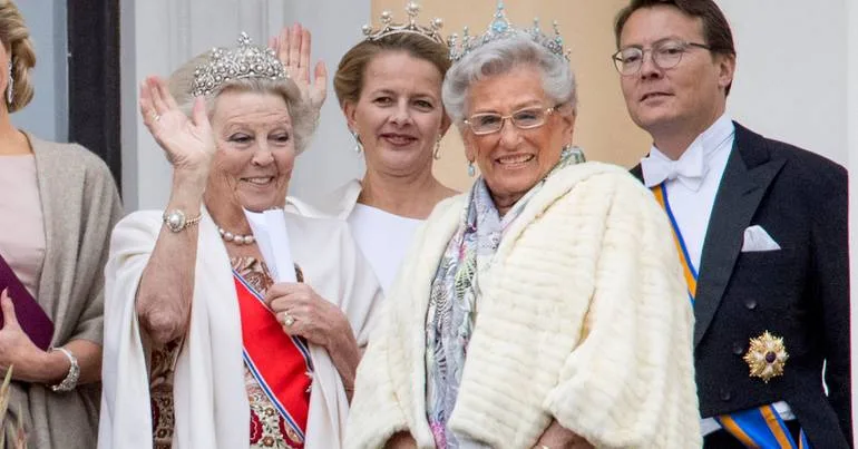 As figuras da realeza europeia quase centenárias