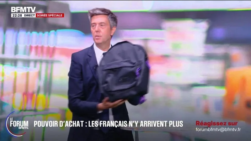 FORUM BFMTV - Pouvoir d'achat: les différences de prix des fournitures scolaires pour la rentrée