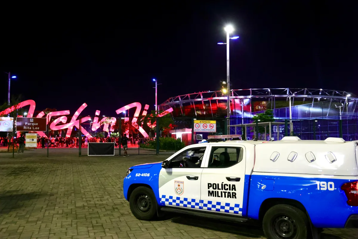 Rock in Rio: registros de crimes diminuem em 20% em relação a 2024, diz polícia