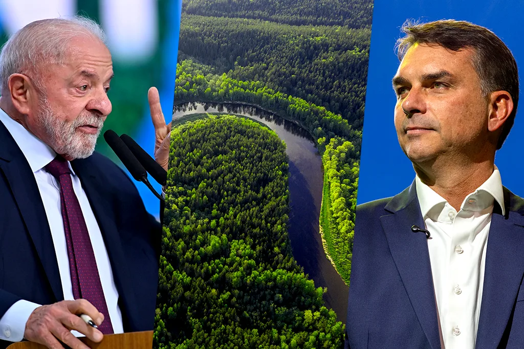 O que Lula e Flávio Bolsonaro dizem sobre meio ambiente em seus planos de governo?