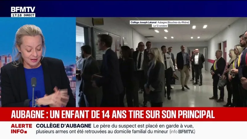 Tirs à Aubagne: le père du suspect placé en garde à vue, plusieurs armes retrouvées au domicile familial du mineur