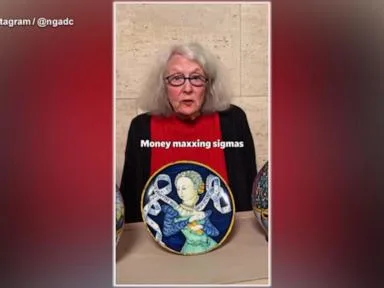 WATCH: Viral museum worker gets unexpected honor