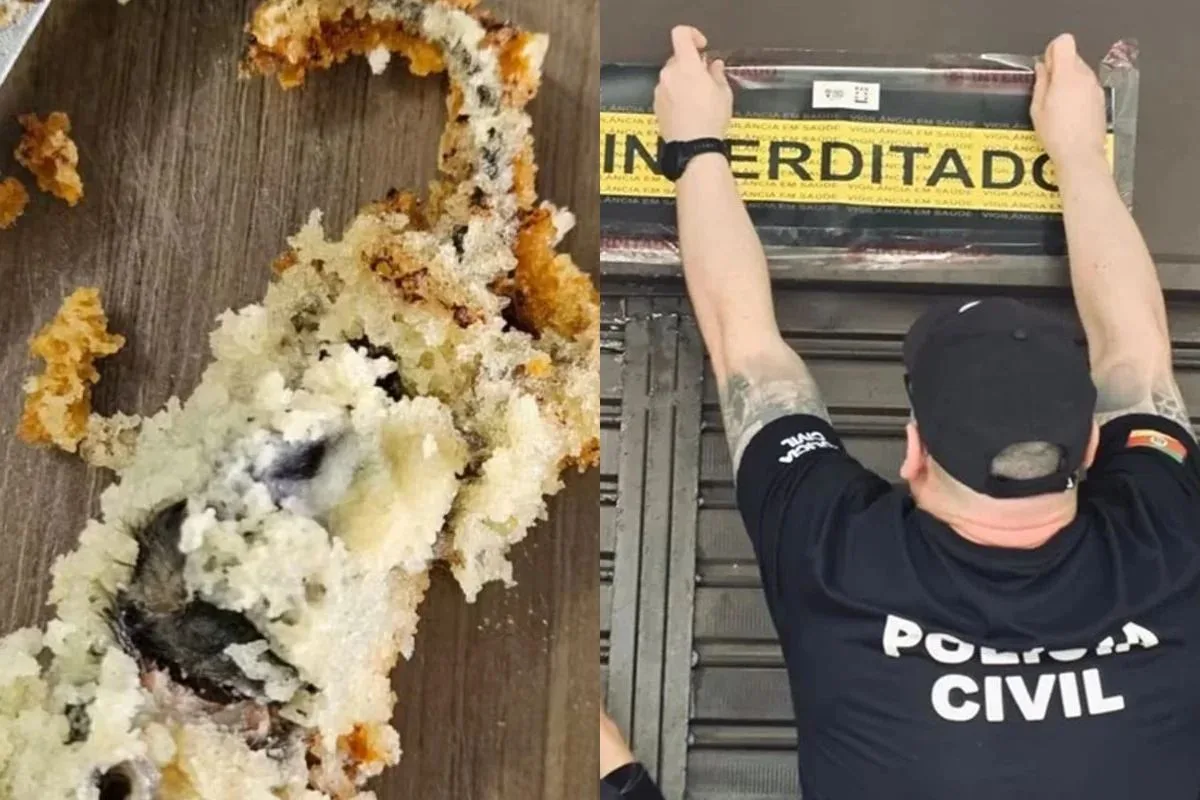 Cliente encontra rato morto dentro de bolo e dona de loja é presa