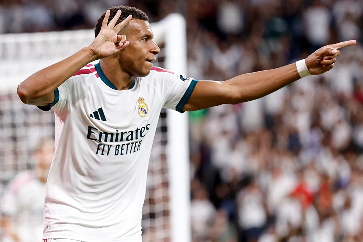 Com hat-trick de Mbappé, Real Madrid bate Sociedad pelo Campeonato Espanhol