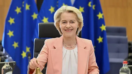 The world is just enough: Ursula von der Leyen goes Bond villain